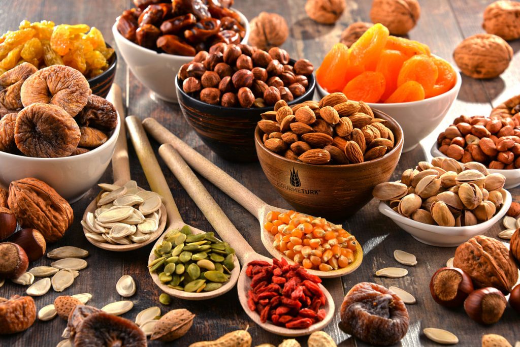 gourmeturk dried fruits, nuts and spices
